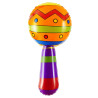 Maracas nafukovací barevné 20 cm